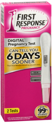 FIRST RESPONSE PREG TEST DIGITL GOLD 2CT