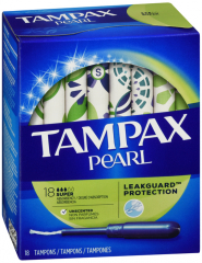 TAMPAX PEARL SUPER UNSCENTED 18CT