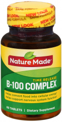 BALANCED B-100 TR TABLET 60CT NAT MADE