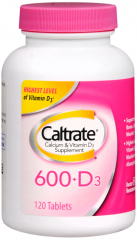 CALTRATE 600-D TABLET 120CT