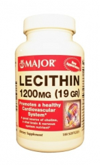 LECITHIN 19GR CAPSULE 100CT MAJOR