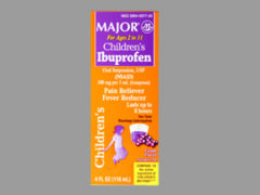 IBUPROFEN CHILD SUSPENSION BOXED 4OZ MAJ