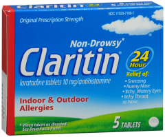 CLARITIN 24HR TABLET 5CT