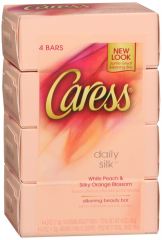 CARESS BATH BAR DAILY SILK 4X4.75OZ