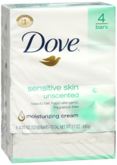 DOVE SENS SKIN BAR 4X4.0 OZ