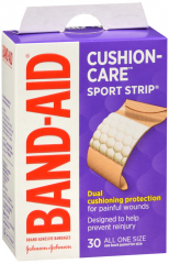 BAND AID SPORT STRIP EXTRA WIDE 1SZ 30CT