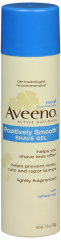 AVEENO SHAVE GEL POSITIVELY SMOOTH 7OZ