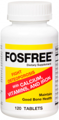 FOSFREE MULTI W/CALCIUM + IRON TAB 120CT