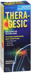 THERAGESIC CREAM 3OZ