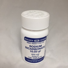 SODIUM BICARBONATE 10GR TABLET 100CT CMD