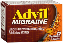 ADVIL MIGRAINE LIQUIGEL 20CT