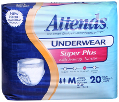 ATTENDS PROT UNDERWEAR SPR+ MED 4X20CT