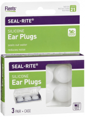 EAR PLUG SEAL RITE SILICON CLEAR 3PR API