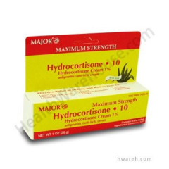 HYDROCORTISONE ALOE 1% CREAM 1OZ MAJOR
