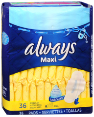 ALWAYS MAXI WING REG UNSCNTD 6X36CT