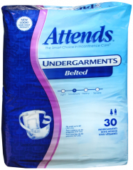 ATTENDS UNDERGARMENT BELT MOD 28" 4X30CT