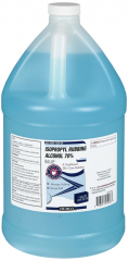 ALCOHOL ISOPROPYL 70% USP BLUE 1GAL HUMC
