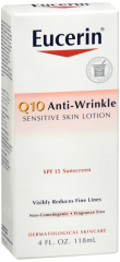 EUCERIN FACE LOTION Q10 SENS SPF15 4OZ