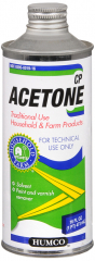ACETONE CP 16OZ HUMCO