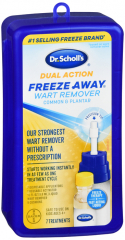 SCHOLLS FREEZE AWAY SPRAY DUAL ACT 9.8ML