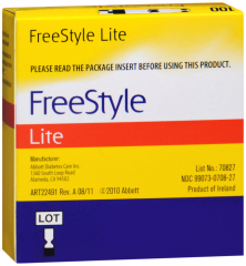 FREESTYLE LITE TEST STRIP 100CT