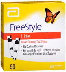 FREESTYLE LITE TEST STRIP 50CT