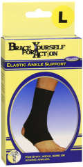 ELASTIC ANKLE BLK L