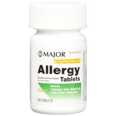 ALLERGY 4 MG TAB 100 UD