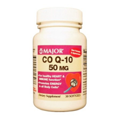 COQ10 50MG CAPSULE 30CT MAJOR
