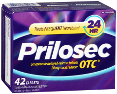 PRILOSEC OTC TABLET 42CT
