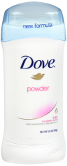 DOVE INV/SLD A/P POWDER 2.6OZ