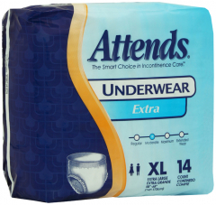 ATTENDS PROT UNDERWEAR XABS XL 4X14CT
