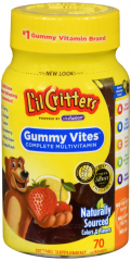 LIL CRITTERS CHILD MULTIVIT GUMMY 70CT
