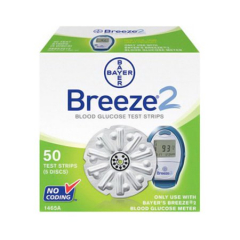 BREEZE 2 TEST STRIP MEDICARE 50CT