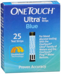 ONE TOUCH ULTRA BLUE TEST STRIP 25CT