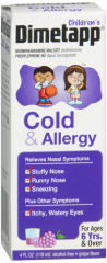 DIMETAPP COLD ALLERGY 4OZ