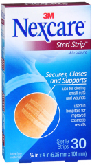 NEXCARE STERI STRIP 1/4"X4" 30CT