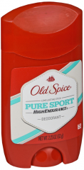 OLD SPICE H/E SLD PURE SPORT DEO 2.25OZ