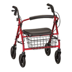 MINI MACK ROLLING WALKER RED 4214RD