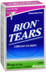 BION TEARS EYE DROPS UOU 28X0.45ML