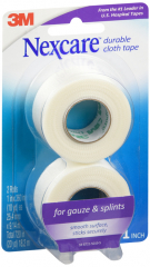 NEXCARE TAPE CLOTH DURABLE 1"X10YD 2PK