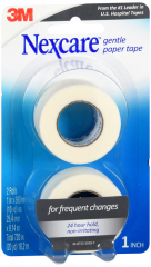 NEXCARE TAPE PAPER 1"X10YD 2PK