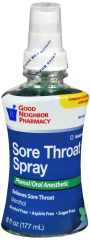 GNP SORE THRT MENTHL SPY 6 OZ