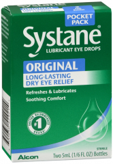 SYSTANE DRY EYE DROP POCKET PACK 2X5ML