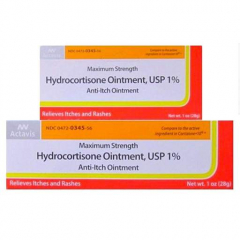HYDROCORTISONE 1% OINTMENT 1OZ ACTAVIS