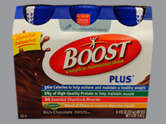 BOOST PLUS RTU CHOCOLATE RETL 4X6X8OZ