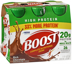 BOOST HIGH PROTEIN RTU CHOC RETL 4X6X8OZ