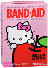 BAND AID KIDS HELLO KITTY ASST 20CT