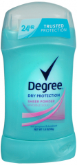 DEGREE WOMEN INV/SLD SHEER POWDER 1.6OZ