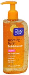 CLEAN&CLEAR MORN BURST FACE CLEANSER 8OZ